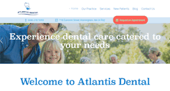 Desktop Screenshot of myatlantisdental.com